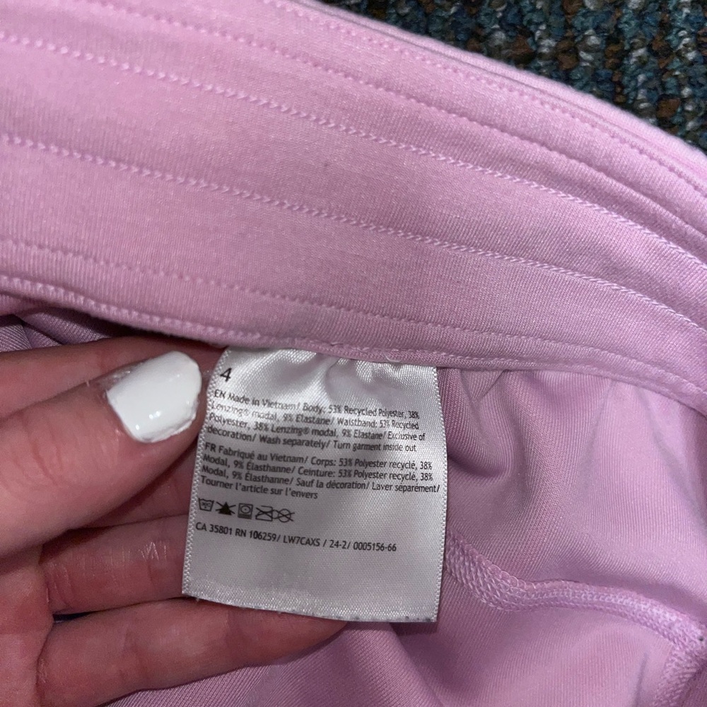 Lululemon Pink Sweat Shorts